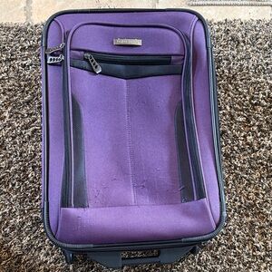 😎Travelon Black and Purple Kid Size Travel Bag